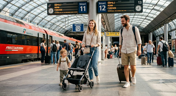 Guida alla scelta del passeggino da viaggio: come viaggiare leggeri e senza stress con i bambini