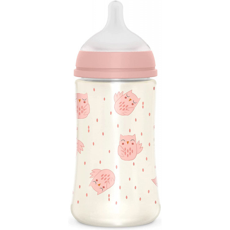 Suavinex - Biberon Bonhomia 270 ml - Rosa