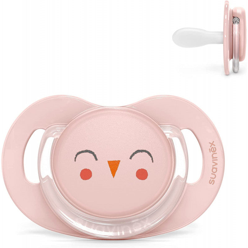Suavinex - Ciuccio Bonhomia 6/18 Mesi - Rosa