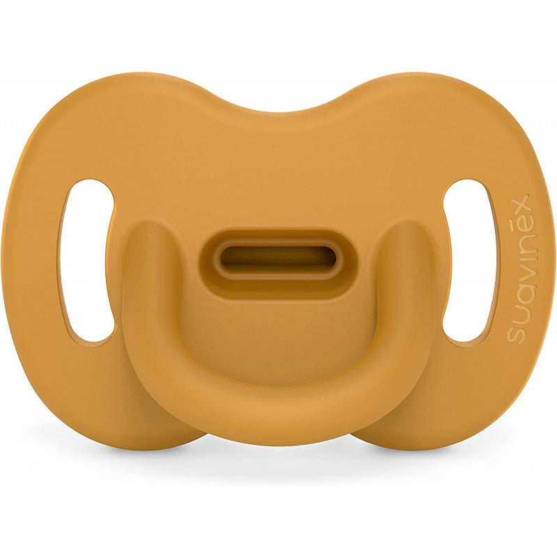 Suavinex - Ciuccio in Silicone 100% - 0/6 Mesi Mango
