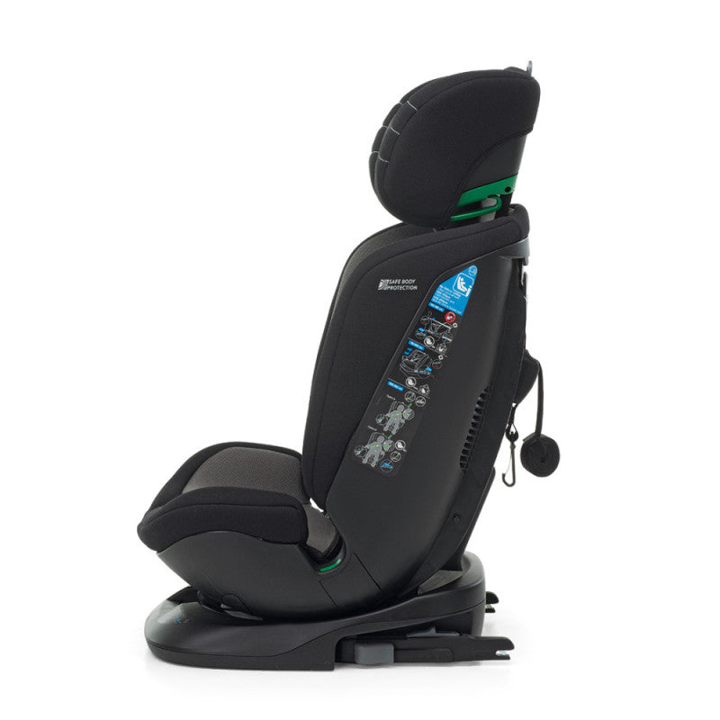 Clock I-Size - Black Dual Fix 360 girevole
