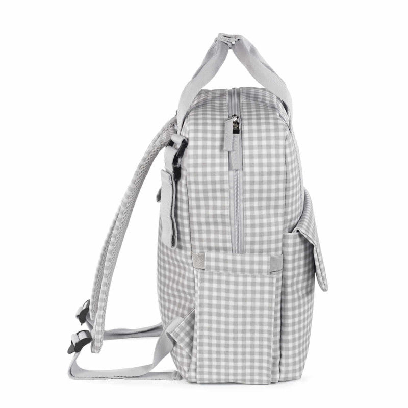 Walking Mum - Zaino Vichy - Grigio