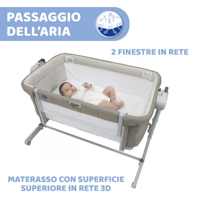 Culla Next2Me Magic Evo Desert Taupe