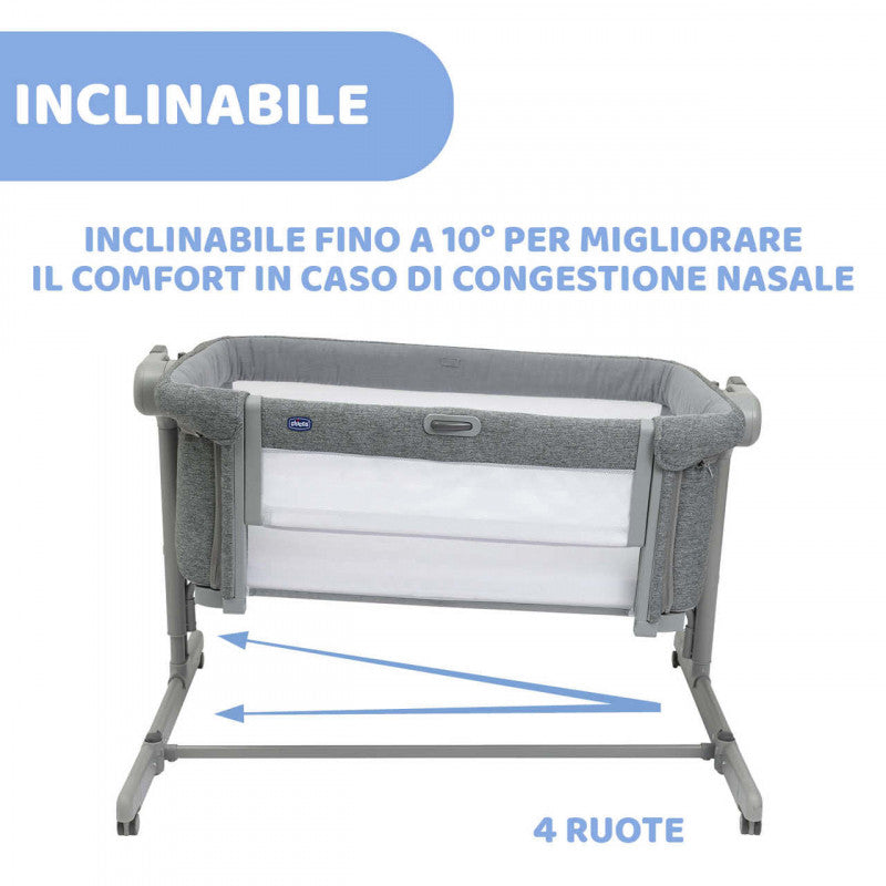 Culla Next2Me Magic Evo Dark Grey