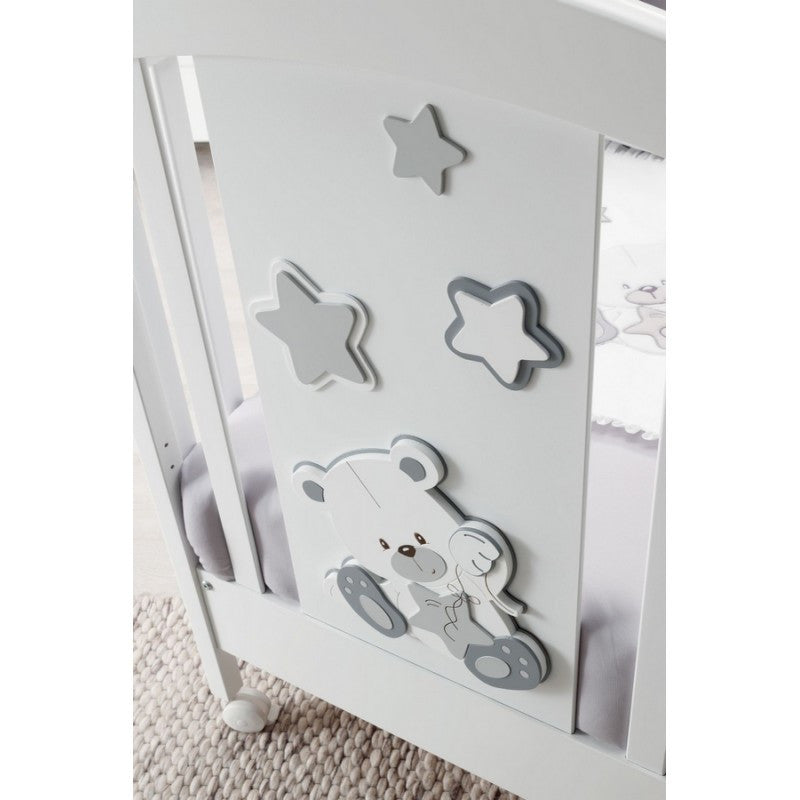Cameretta Completa Azzurra Design Dido Grigio
