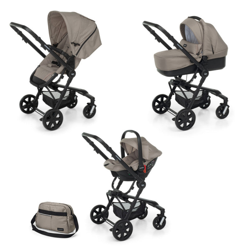 Trio Foppapedretti Up3 i-Size con Borsa - Sabbia