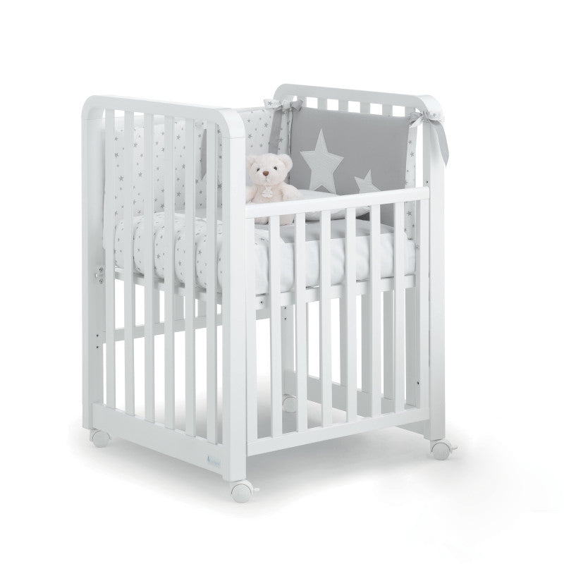 Lettino Glam Bianco con Piumone Glammy