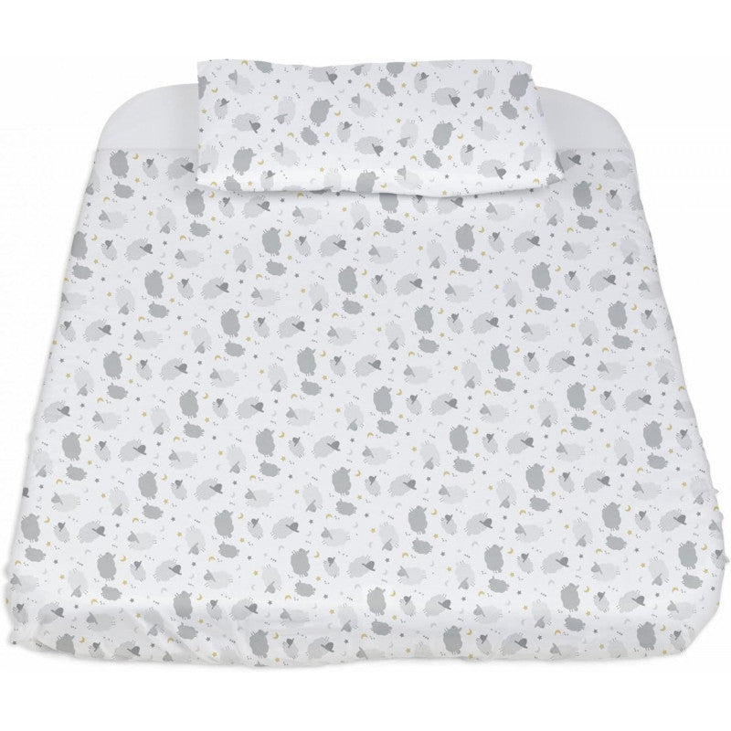 Set Per Culla 3 Pezzi Con Copripiumino