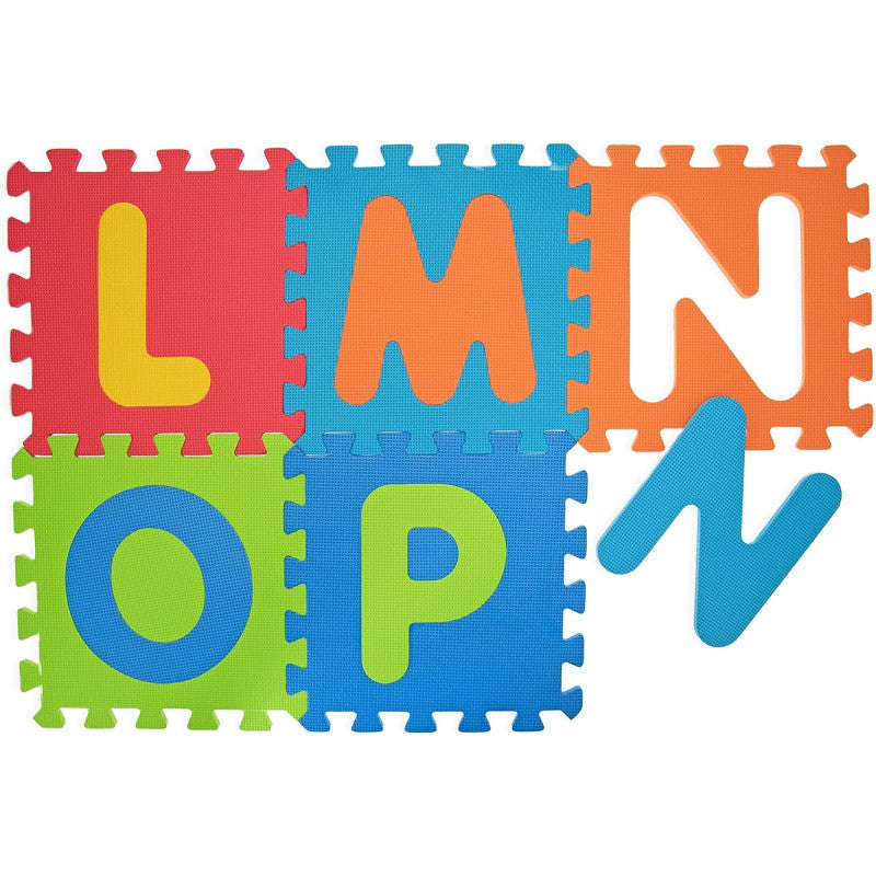 Tapis puzzle lettres - 5 pièces