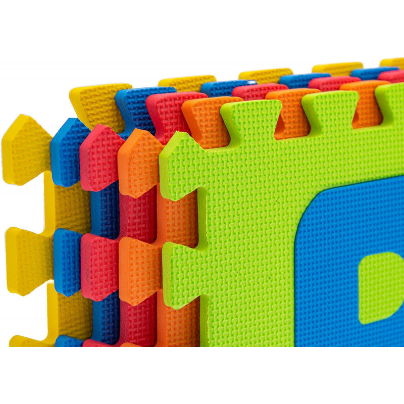 Tapis puzzle lettres - 5 pièces