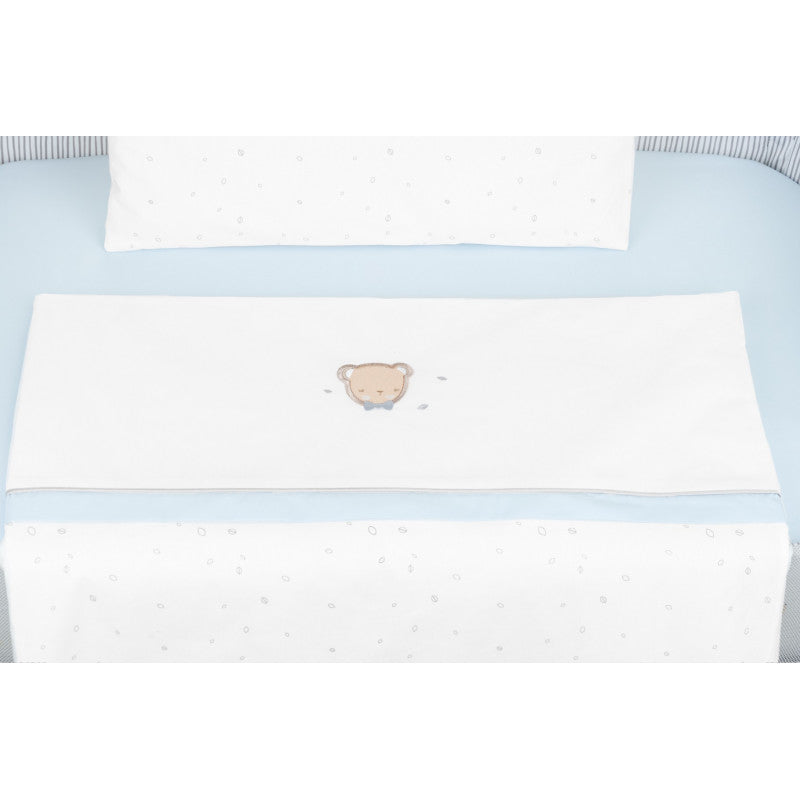 Set Tessile per Culla da 3 Pezzi - Dream Big Blue