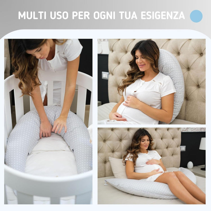Cuscino Gravidanza e Allattamento Memo 9 in 1