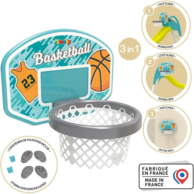 Canestro da Basket per scivoli Smoby