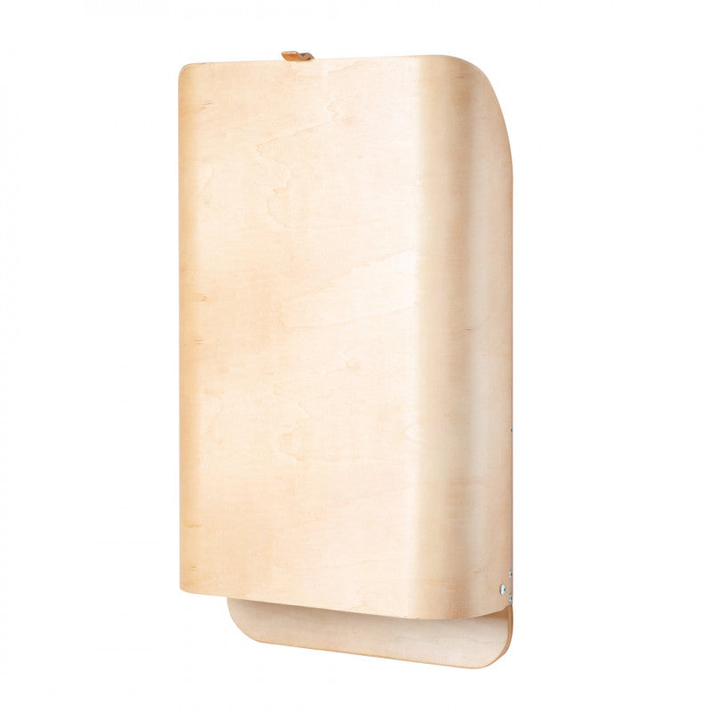 Fasciatoio a muro con 2 ripiani - Naturale frosty green
