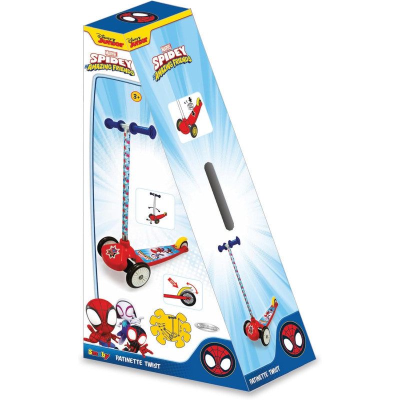 Monopattino Twist Spidey a 3 Ruote