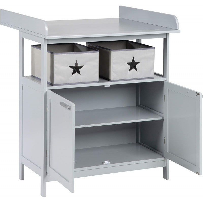 Mobiletto Fasciatoio Hamburg Grigio