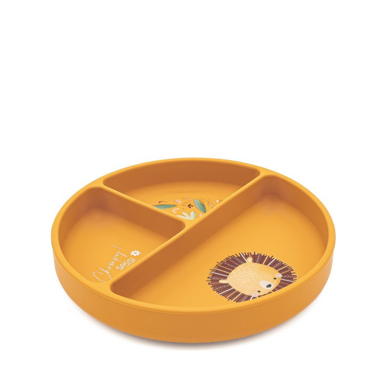 Piatto con ventosa In Silicone Leone Chompy