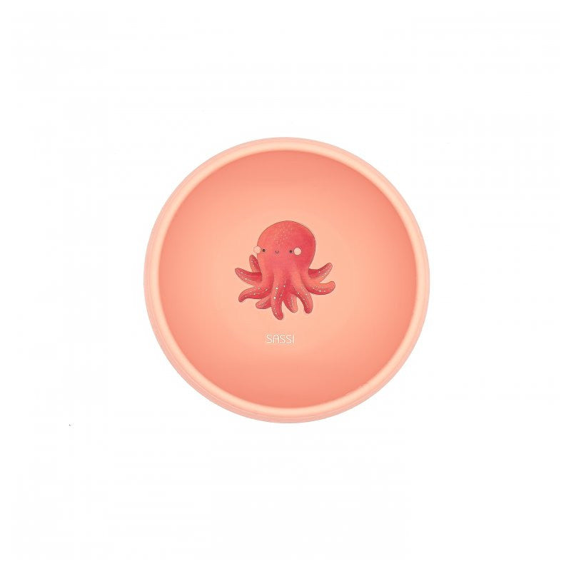 Ciotola con ventosa In Silicone Polpo Slurpy