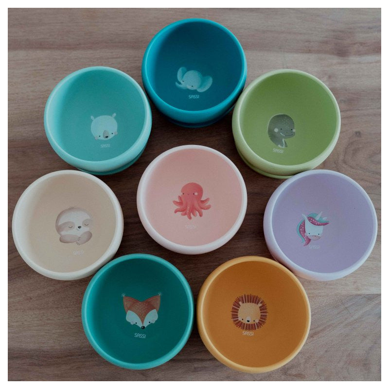 Ciotola con ventosa In Silicone  Orso Munchy