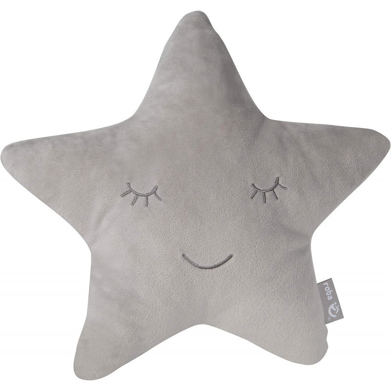 Cuscino Decorativo per la Cameretta Stella Grigio