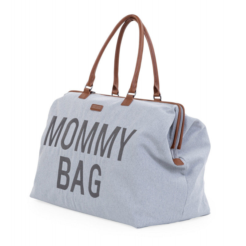 Borsa Mommy Bag Tela - Grey