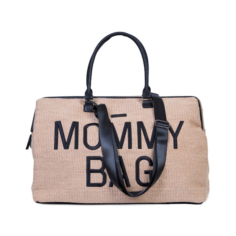 Borsa Mommy Bag - Raffia
