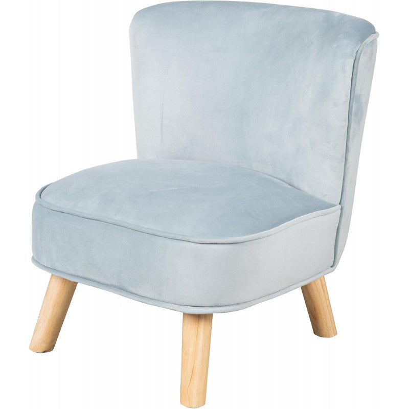 Poltroncina per bambini Lil Sofa Azzurra