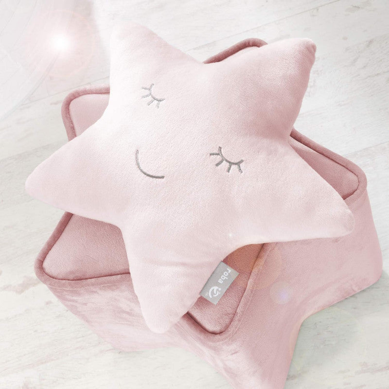 Morbido Cuscino A forma di Stella Rosa