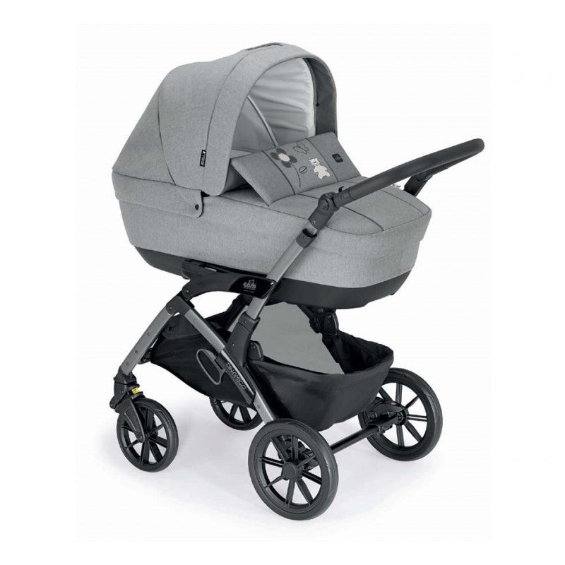 Dinamico Smart Cam - Passeggino Duo - Grigio Natura