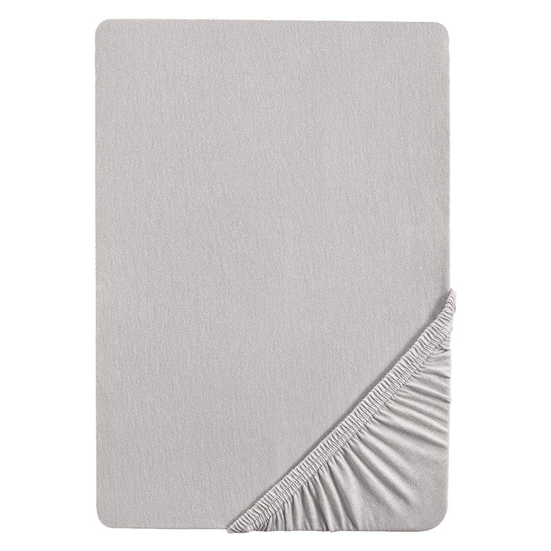 Lenzuolo con Angoli in Cotone per Culla - Grigio