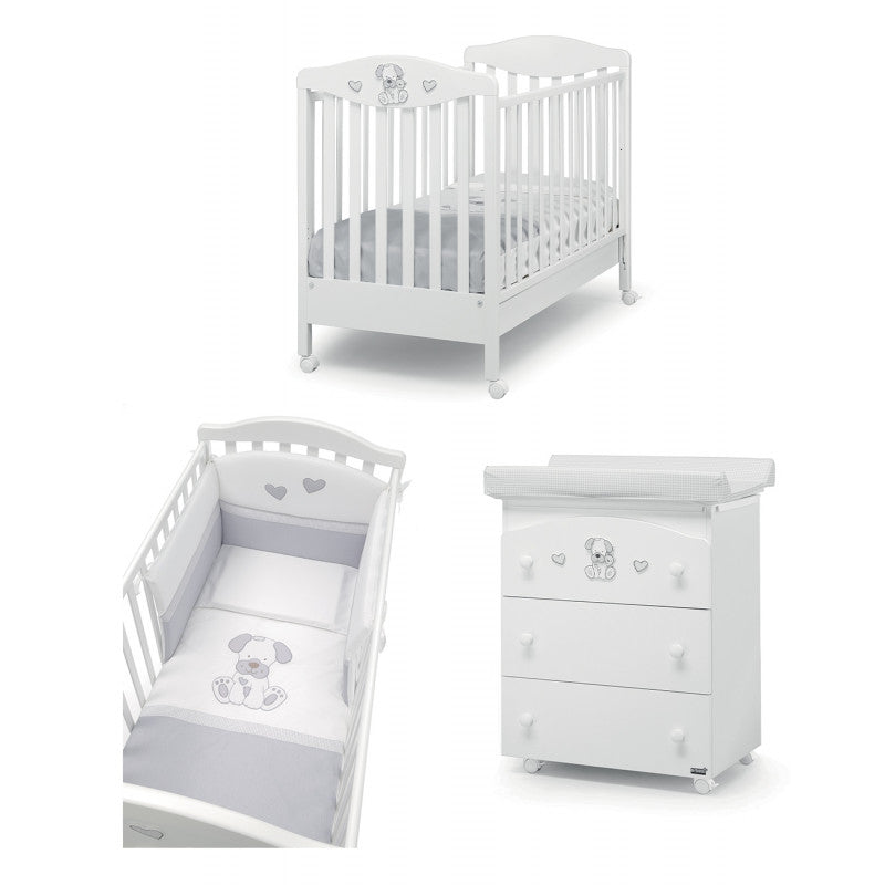 Set Cameretta Lucky Erbesi Grigio
