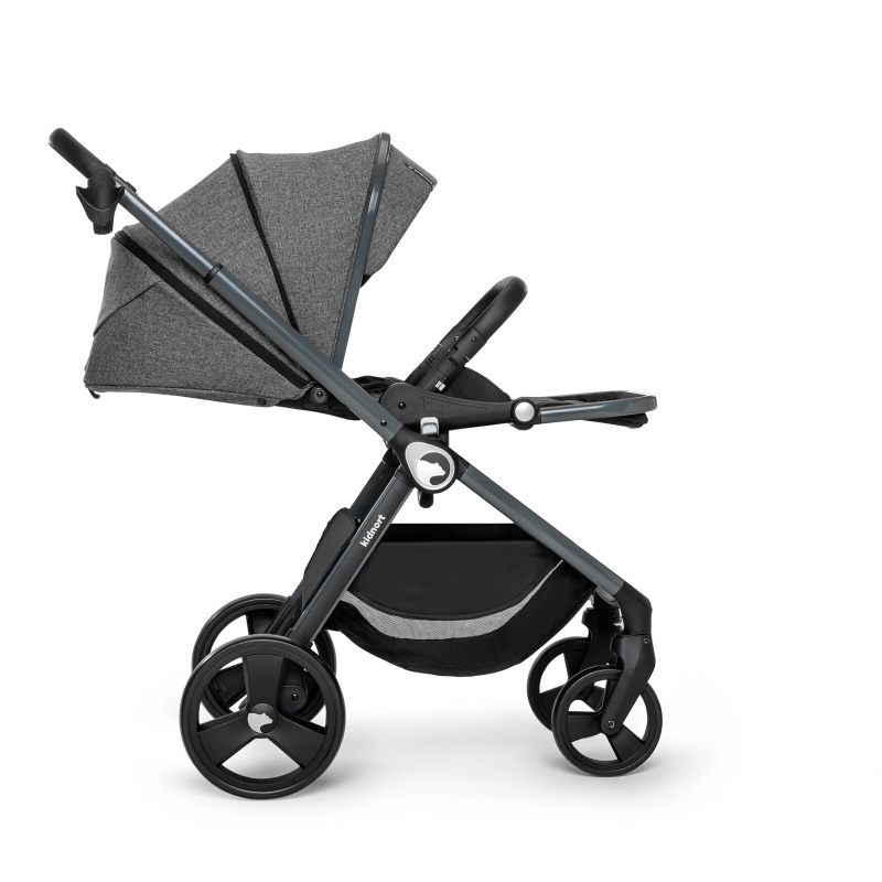 lsbjorn Kidnort - Passeggino Reversibile Grey