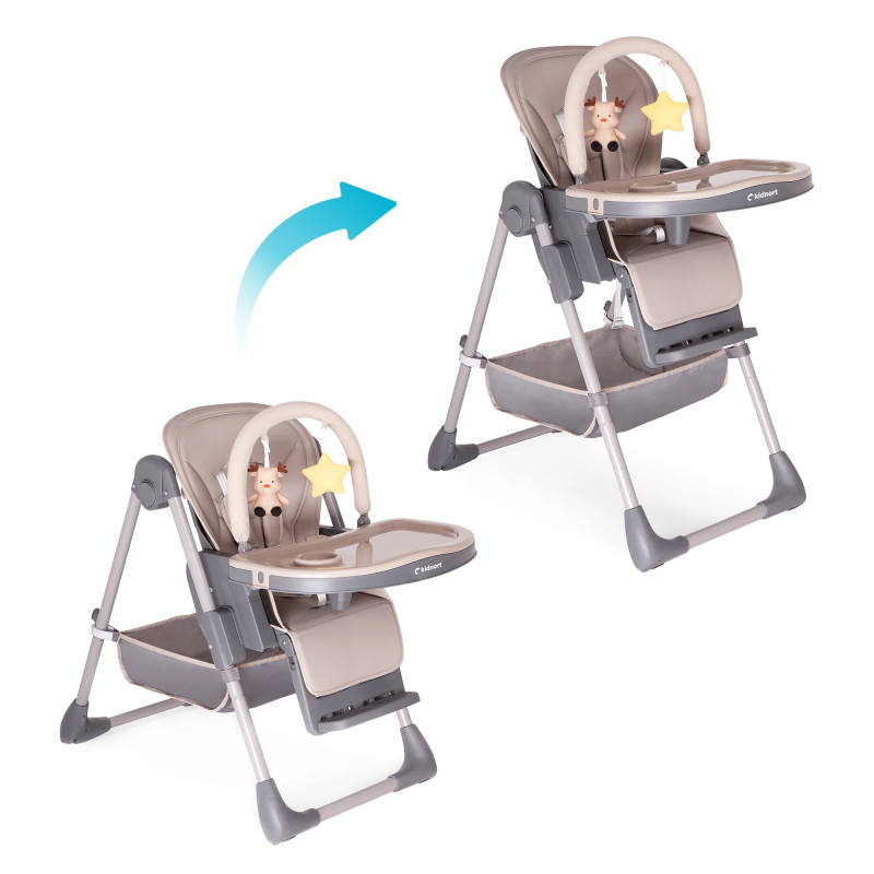 Seggiolone Pappa Kidnort Jordgubbe