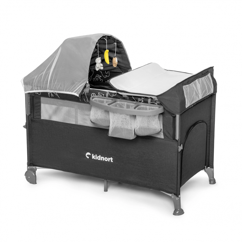 Lettino Da Campeggio Kidnort Stugan Grey