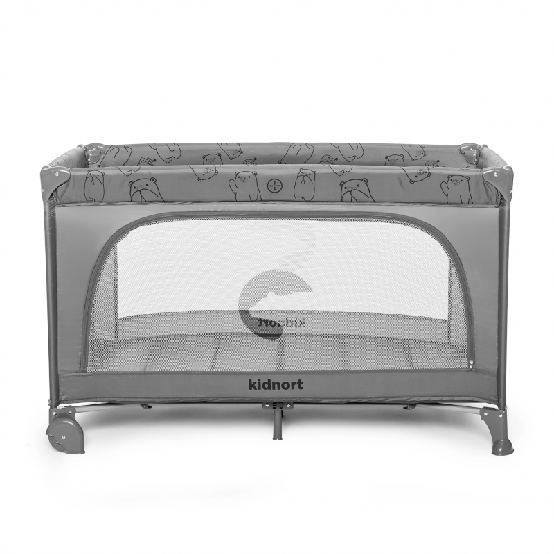 Lettino Da Campeggio Grotta Kidnort Light Grey
