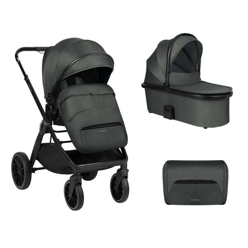 Passeggino Duo Tiffany Kikkaboo Dark Grey