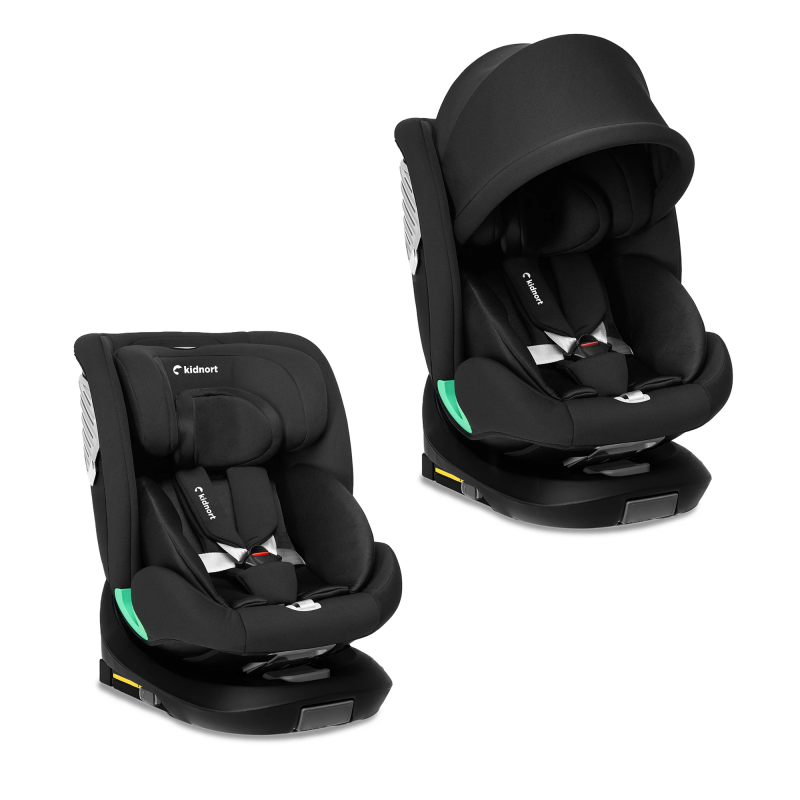 Seggiolino Auto Radjur Kidnort Black