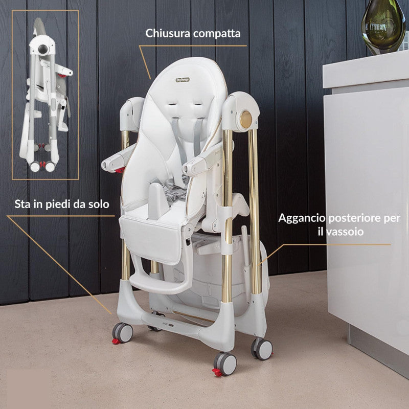Prima Pappa Follow Me Plus Peg Perego Petrolio
