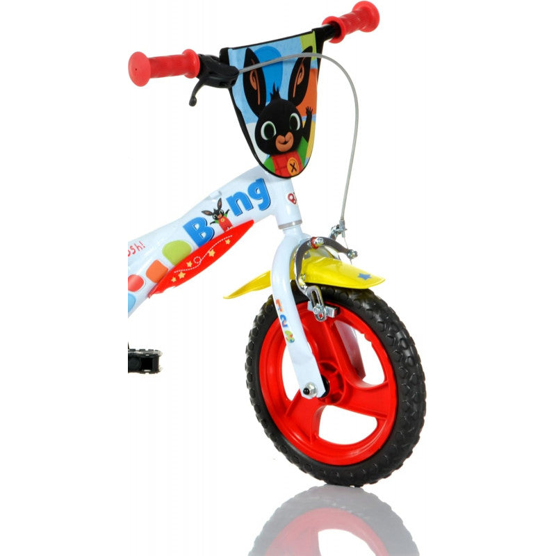 Bicicletta Bing 14";";Bicicletta Bing è la bicicletta nei colori del nero e rosso el personaggio più amato dai Bambini Bing è disponibile in diverse dimensioni, da scegliere in base all'età del bambino."