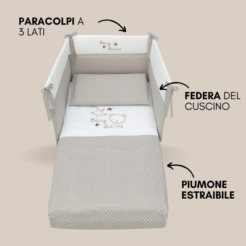 Piumone Paracolpi Dreams Azzurra Design