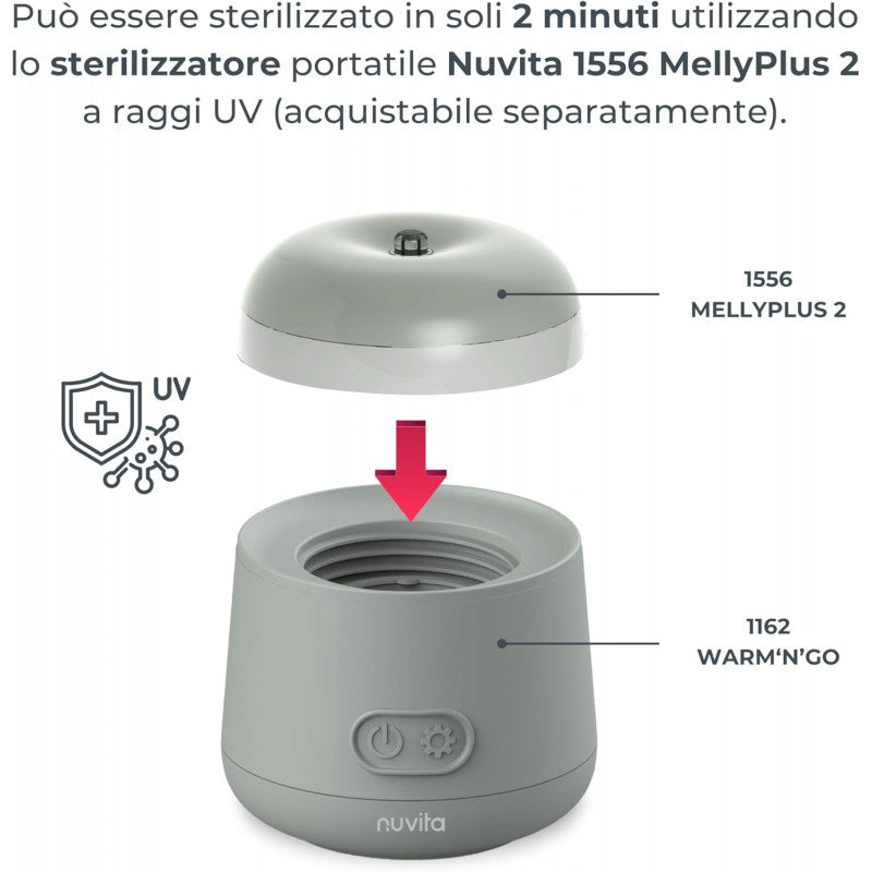 Scaldabiberon Portatile Nuvita Universale Warm' n go