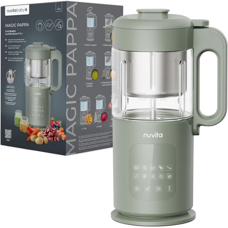 Cuocipappa multifunzione 7 in 1 Magic Pappa con Ricettario