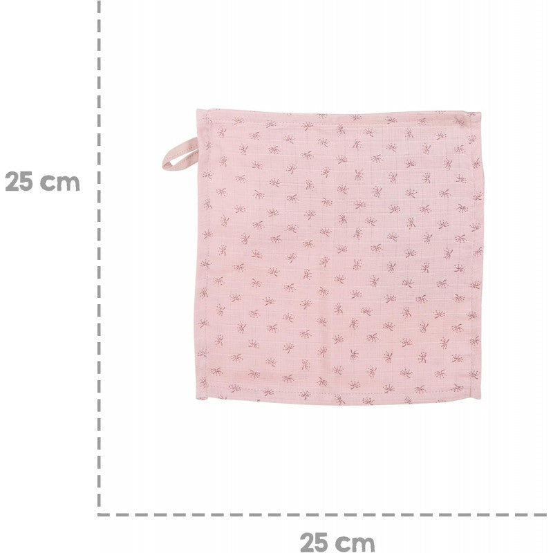 Lot de 5 serviettes en mousseline de coton biologique Lil Planet