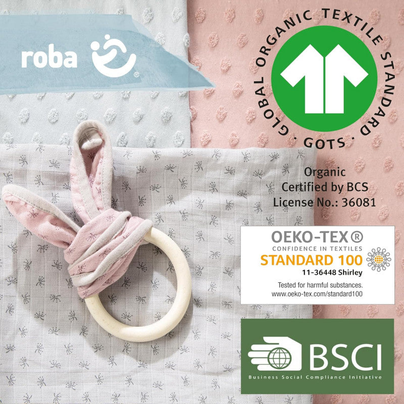 Set Per Lettino In Cotone biologico Verde