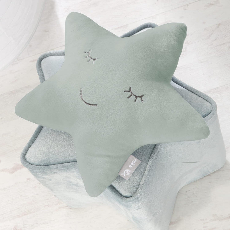 Morbido Cuscino A forma di Stella Verde