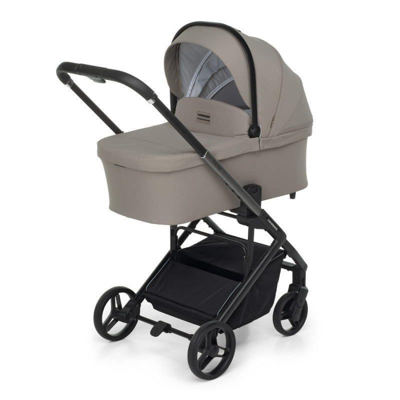 Trio TicToc Foppapedretti con seggiolino auto Rek i-Size - Desert