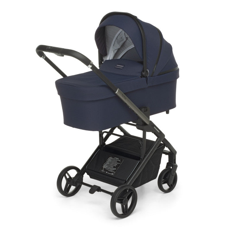 Trio TicToc Foppapedretti con seggiolino auto Rek i-Size - Navy