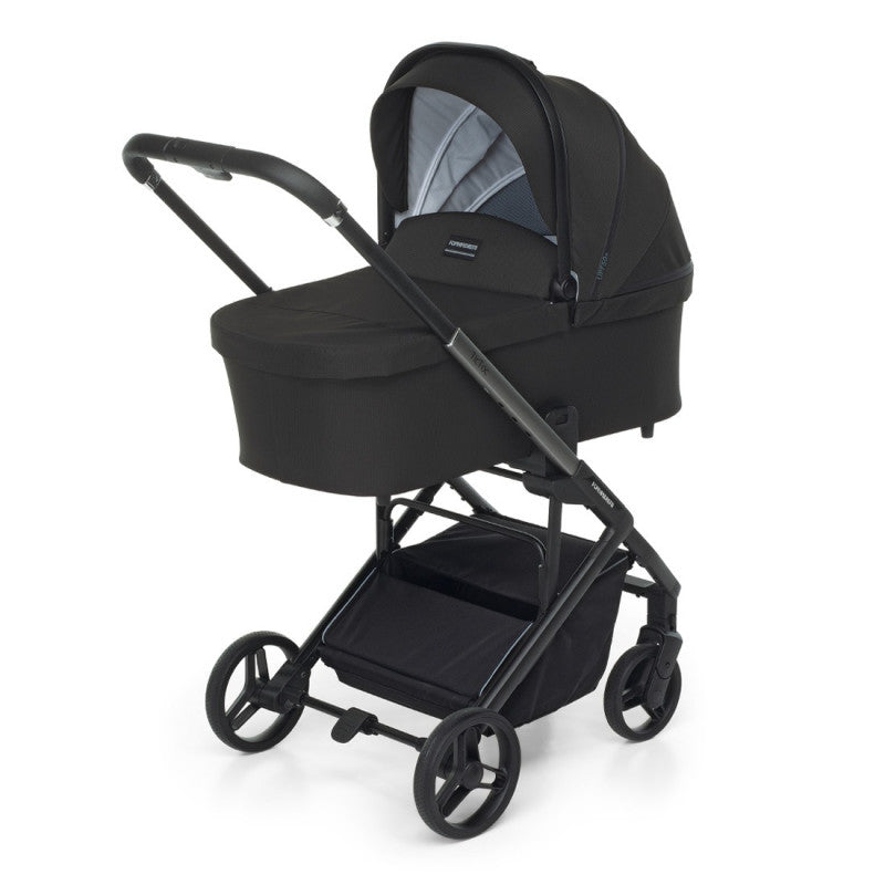 Trio TicToc Foppapedretti con seggiolino auto Rek i-Size - Ebony