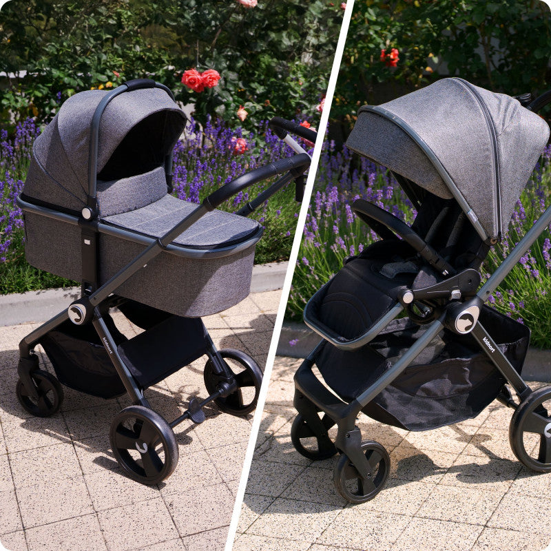Passeggino 2in1 Isbjörn - Grey