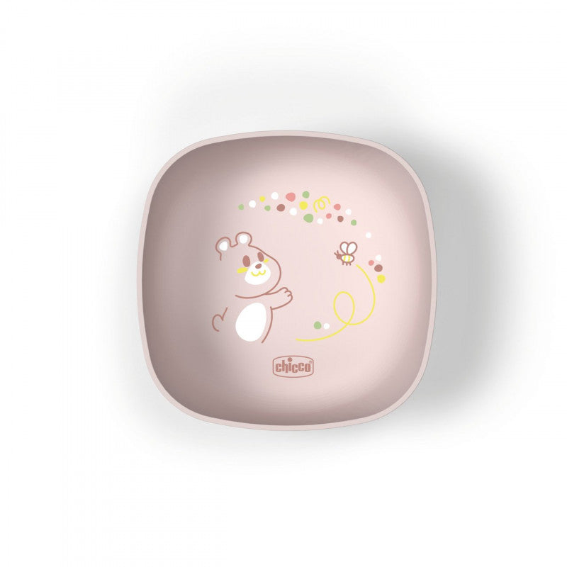Ciotola con coperchio Rosa 6m+ Chicco